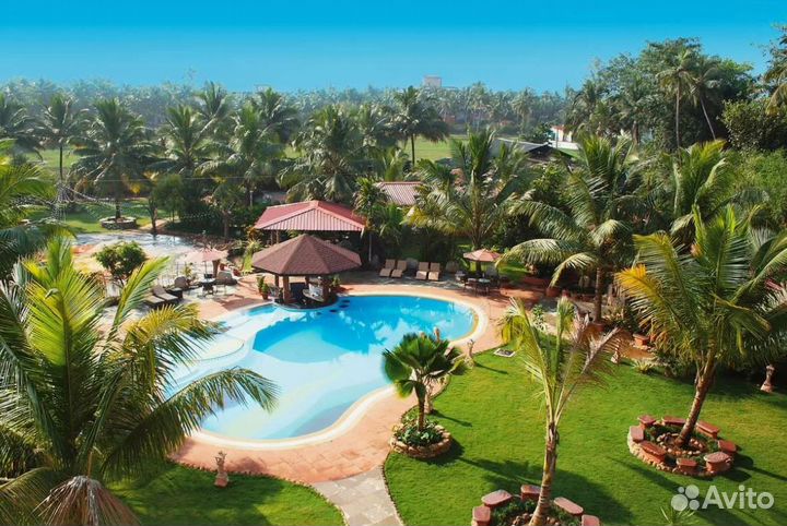 Путешествие гоа на 9 ночей отель 4*, завтраки