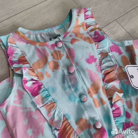 Летний комбинезон на девочку Miniworld