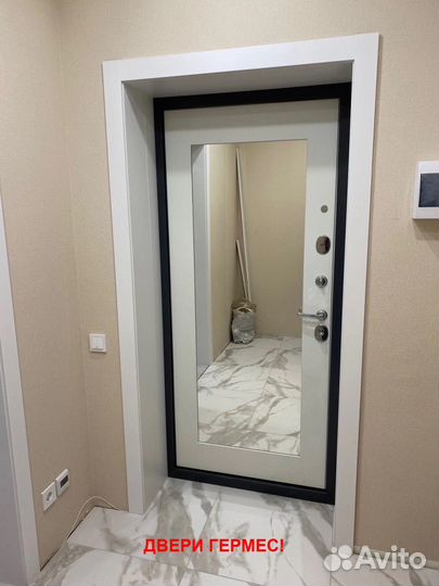 Входная дверь в квартиру с установкой