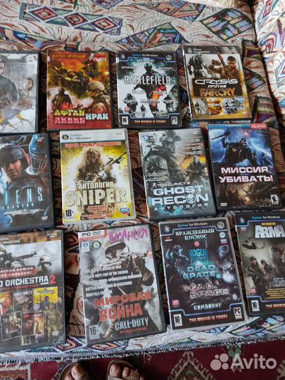 Компьютерные игры на дисках