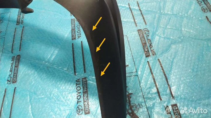 Накладка бампера Лексус GS F sport 12-15