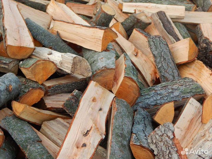 Дрова колотые ольха