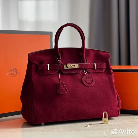 Сумка женская натуральная замша. Hermes