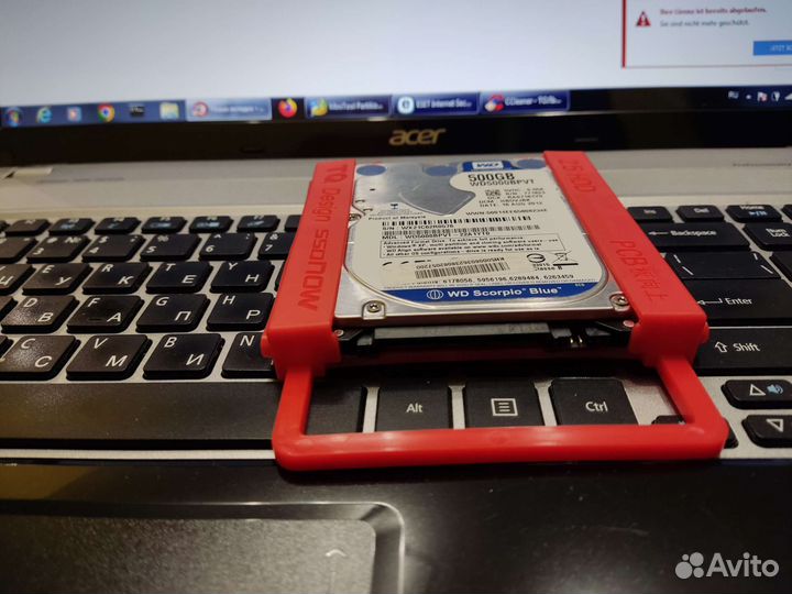 Адаптер - переходник для HDD с 2.5 на 3.5 дюйма