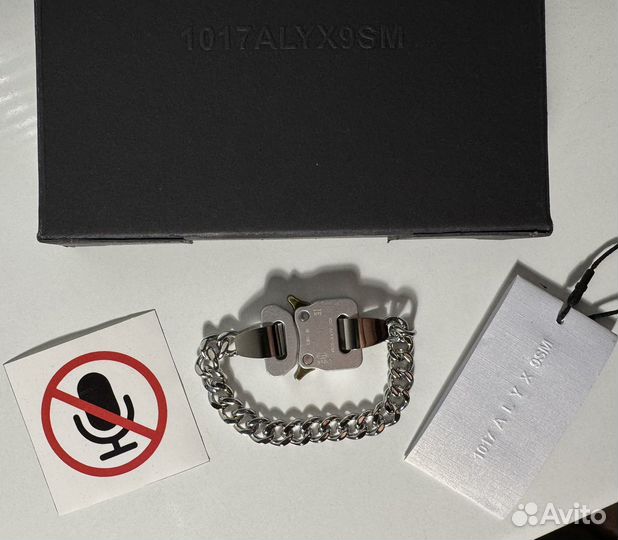 Браслет Alyx 1017 9SM серебряный