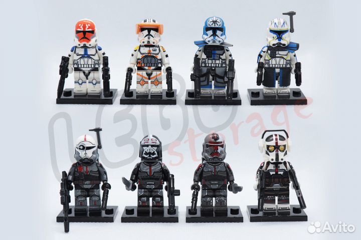 Минифигурки Lego Бракованная партия Bad Batch Рекс