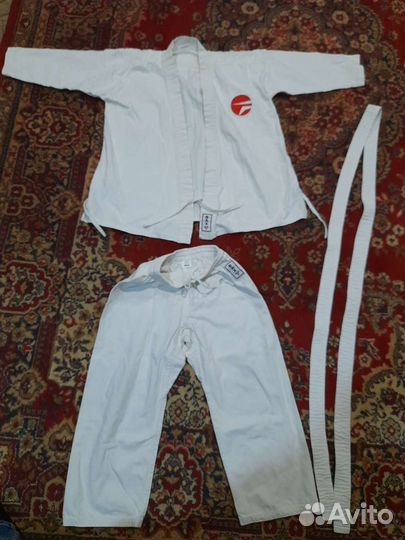 Детский спортивный костюм и борцовки 36 размер