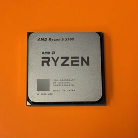 Процессор am4 Ryzen 5 5500 новый