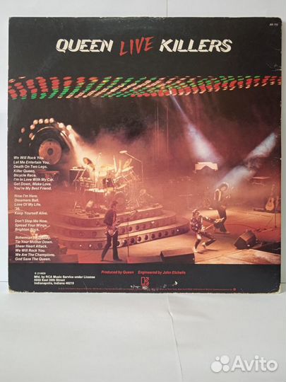 Пластинка виниловая Queen Live Killers 2LP