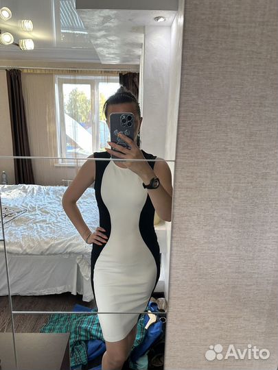 Платье женское 42 44 черное вечернее коктейльное