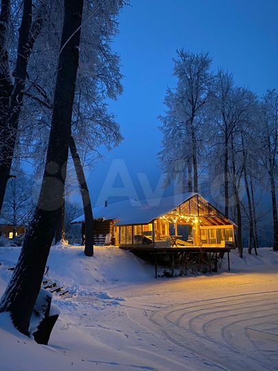 Дом 100 м² на участке 3 га