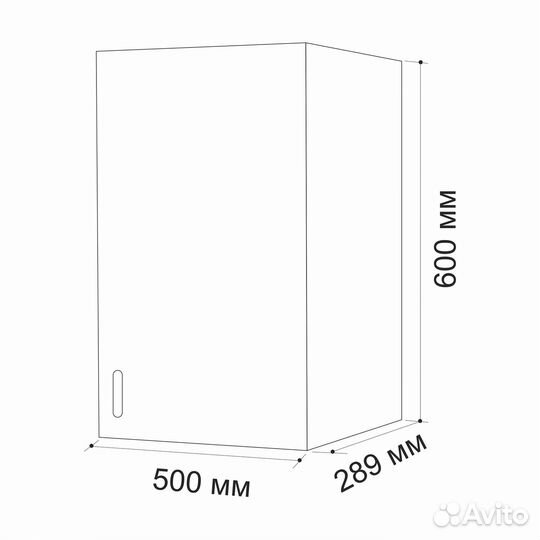 Комплект кухонный 50, 60, 80: тумба с мойкой +шкаф