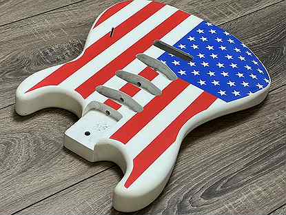 Fender Stratocaster Body USA Stars and Stripes