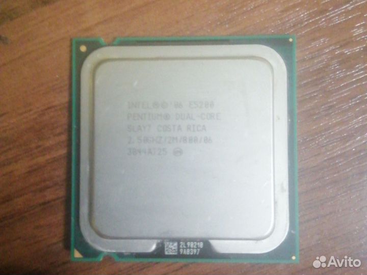 Процессоры intel