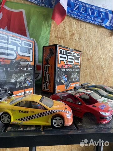 Радиоуправляемая машина micro rs4 HPI Racing