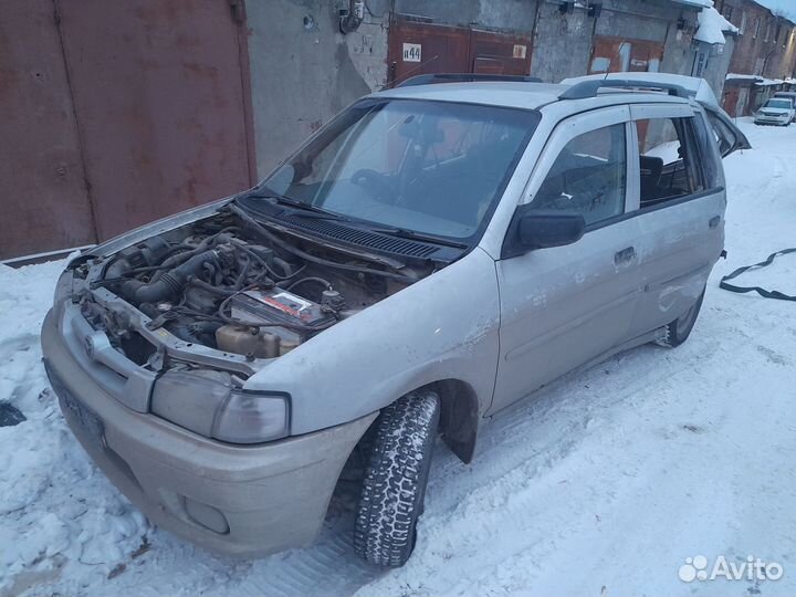 Mazda Demio 1.3 AT, 1997, битый, 100 000 км