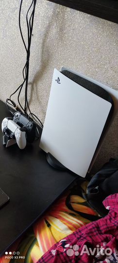 Sony playstation 5 ps5 с дисководом 2 джойстика