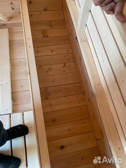 Баня бочка овал