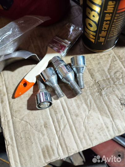 Болты секретки м12х1,25