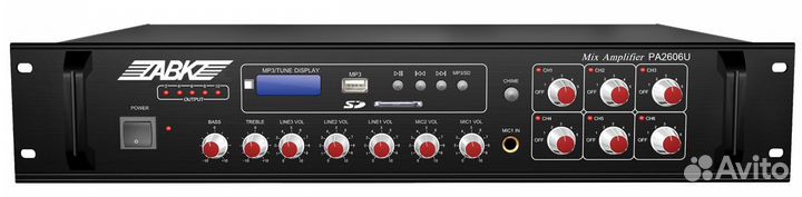 Микшер-усилитель 120W ABK PA-2612U