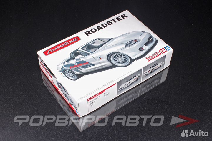 Сборная модель Mazda MX-5 AutoExe NB8C Roadster '99 06828 aoshima Япония