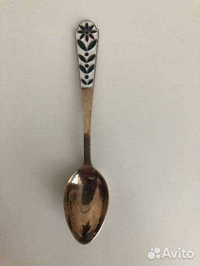 Чайная ложка, серебро СССР, 916 проба