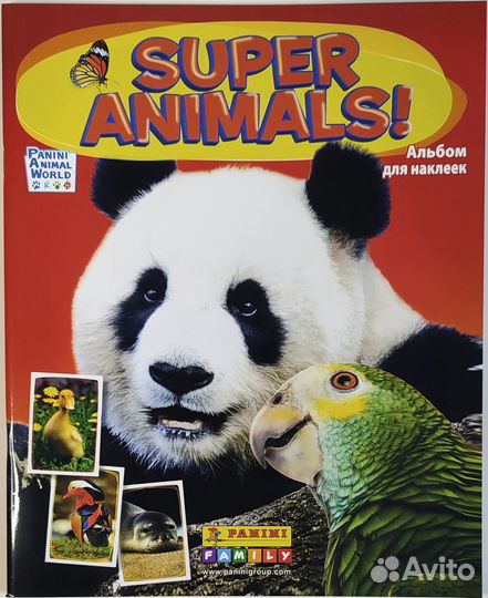 Альбом для коллекции Super Animals Panini