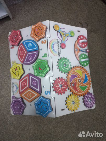 Бизиборд домик большой новый