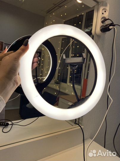 Кольцевая лампа 26 см