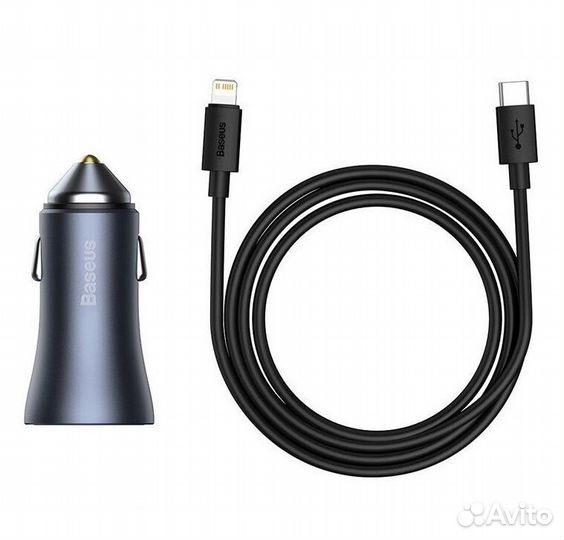 Автомобильное зарядное устройство baseus Golden Co