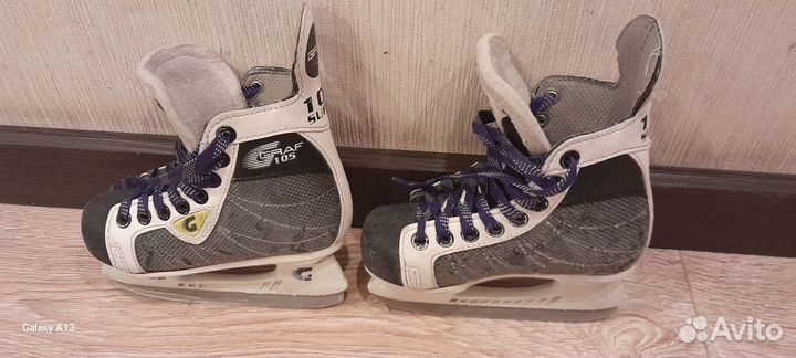 Продам коньки фирмы graf, р-р 28