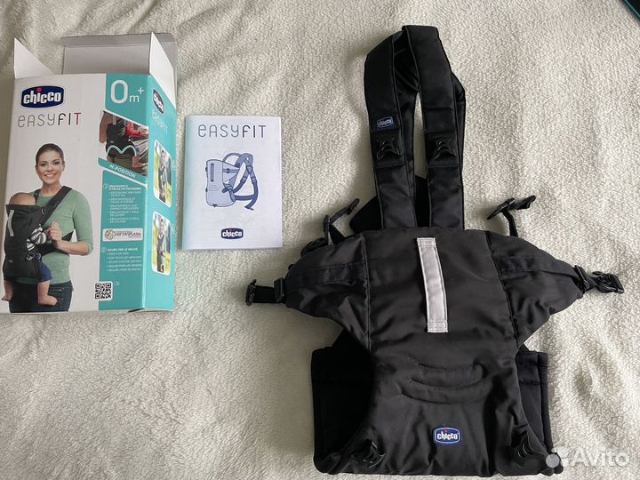 Переноска-кенгуру Chicco Easy Fit Black Night