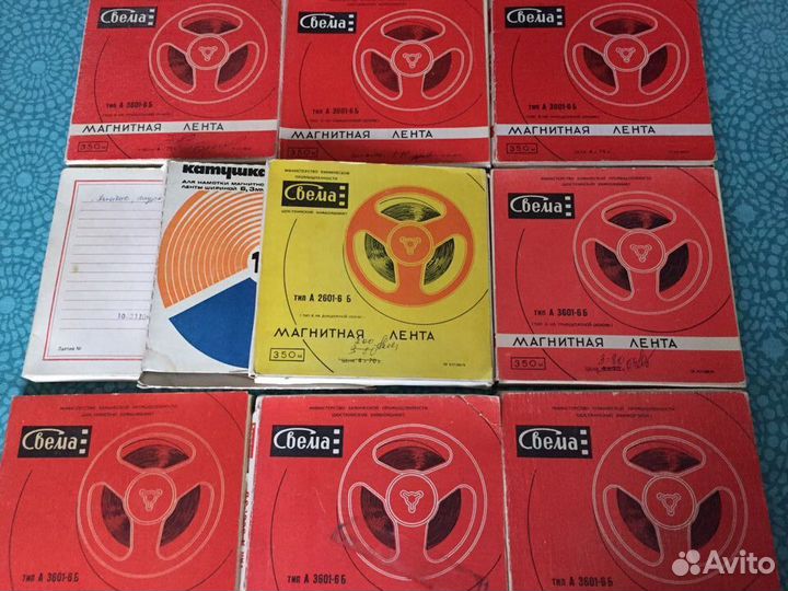 Ракордная лента.Магнитная лента катуш,кассеты