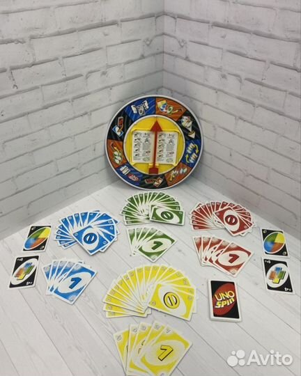 Настольная игра Uno Spin