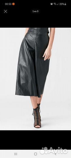 Кожаные брюки