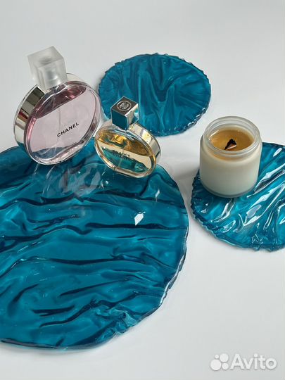 Сервировочный набор из эпоксидной смолы