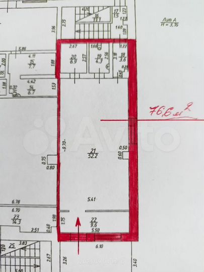 Торговая площадь, 70 м²