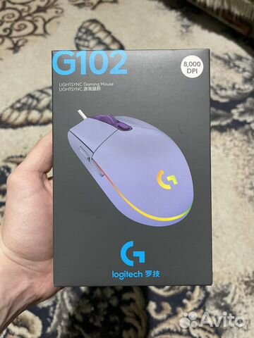 Игровая мышь logitech g102 объявление продам