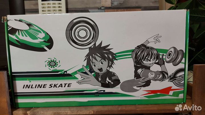 Роликовые коньки детские раздвижные 28-31