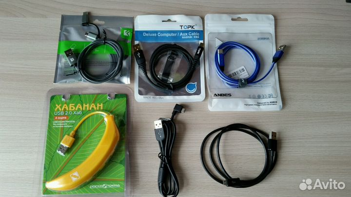 Кабели быстрой зарядки Micro USB/Type C 2 в 1