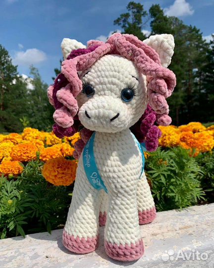 Вязаные игрушки ручной работы