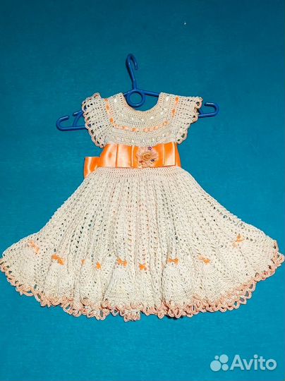 Платье для девочки ручной работы