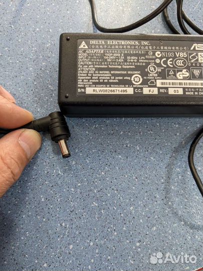 Блок питания для ноутбука asus 19v и acer