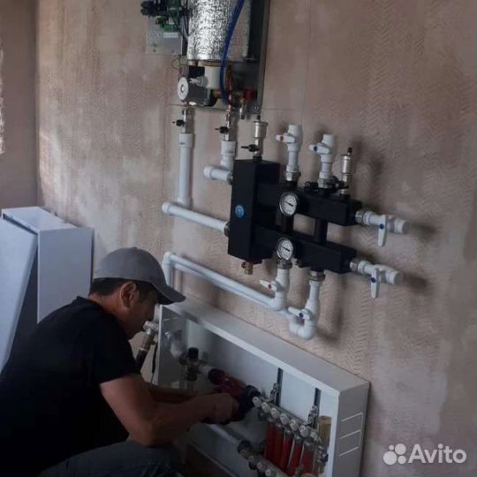 Водопровод,отопление,канализация,тёплый пол,сварка