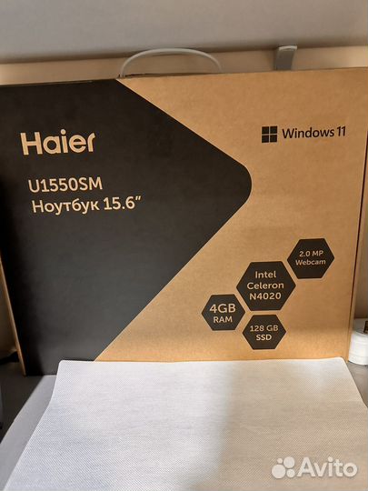 Ноутбук Haier u1550sm