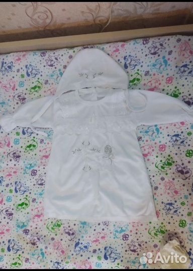 Крестильный набор для девочки(новый)