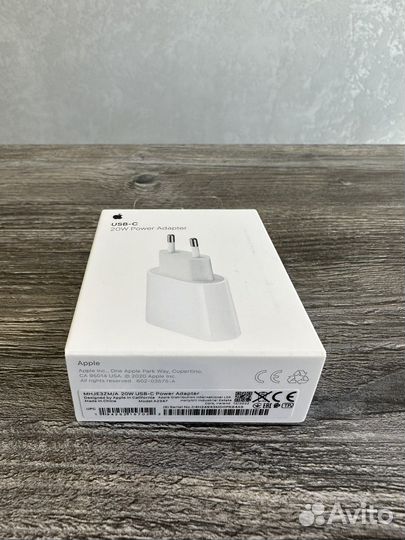 Адаптер питания Apple 20w Новое. Оригинал