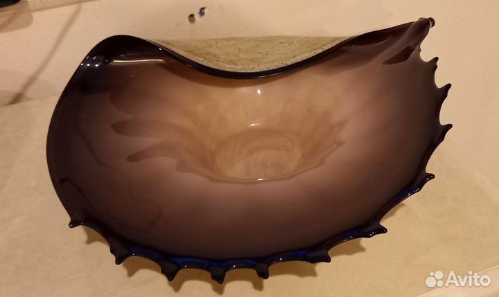 Ваза, стекло. Италия