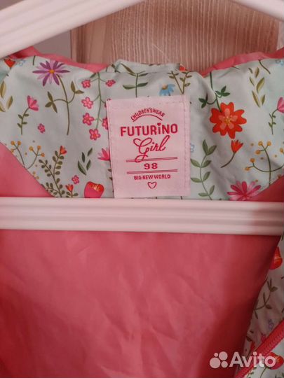 Ветровка для девочки 98 Futurino