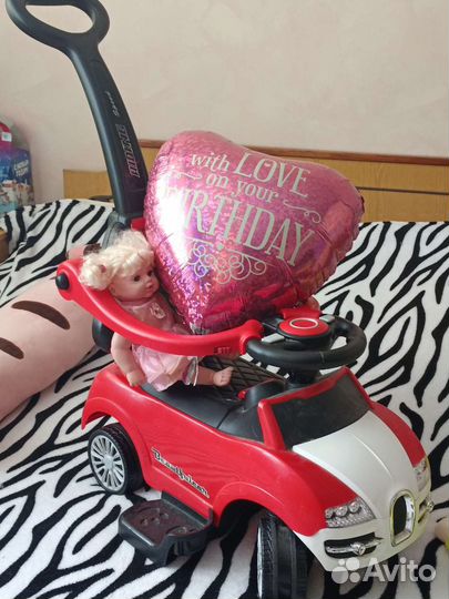 Машинка-каталка,велосипед-беговэл,санки-коляска